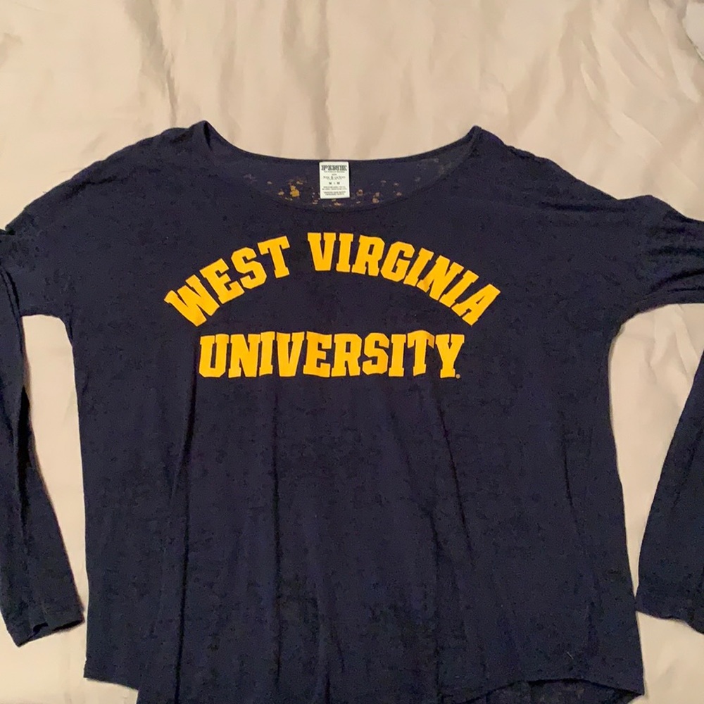 PINK Victoria Secret WVU shirt